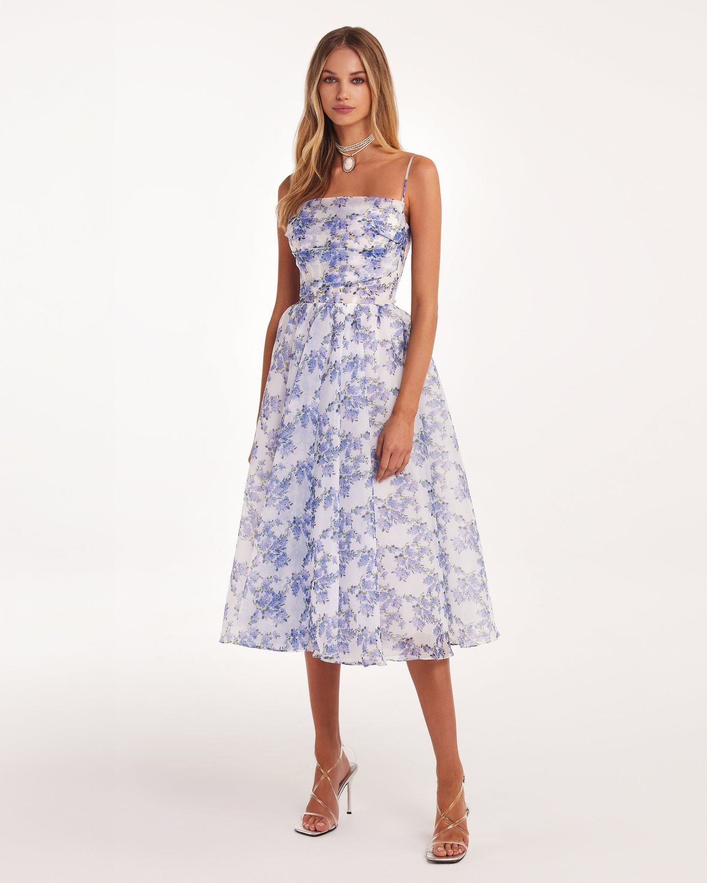Stylish Comfortable Women's Midi Sundress - OutfitLondon