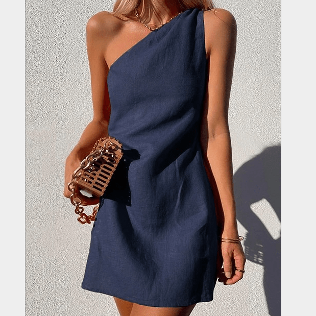 Casual Summer Mini Dress for Ladies
