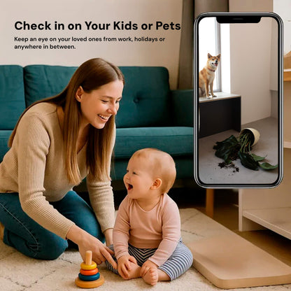 Wireless Baby Monitor Security Camera with Sound