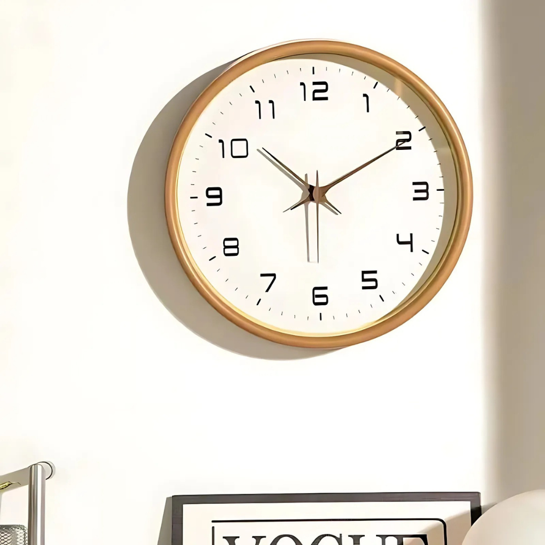 Rustic Wood Wall Clock