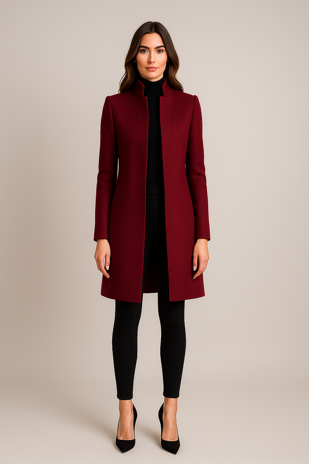 Women's Tailored Full Length Jacket