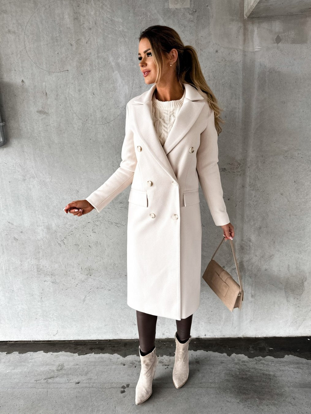 Chic Women's Long Parka Coat
