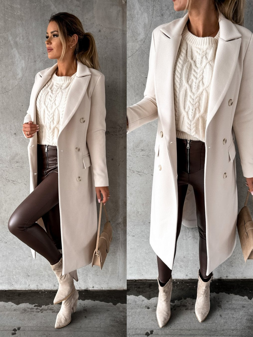 Chic Women's Long Parka Coat