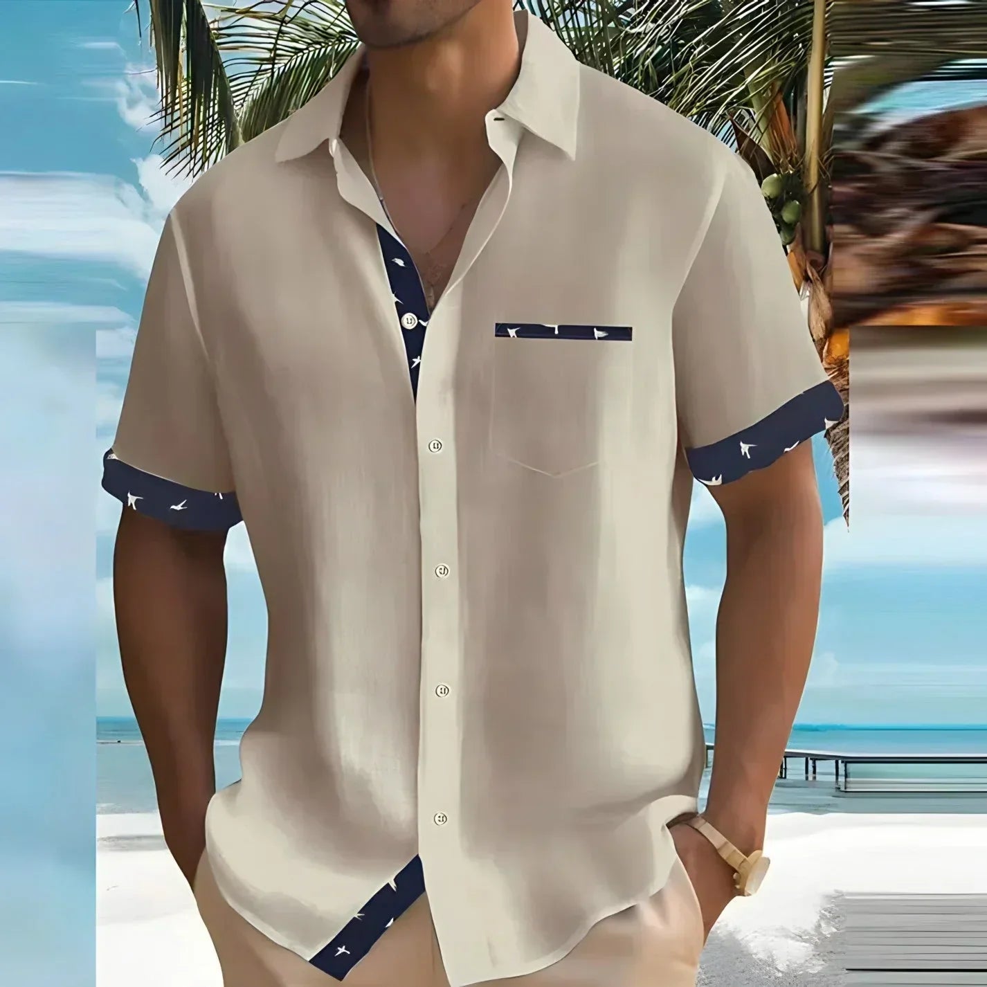 Italian Style Mens Shirt - OutfitLondon
