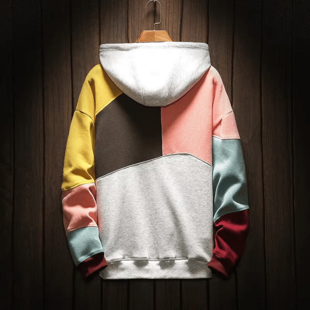 Trendy Mens Graphic Hooded Sweatshirt