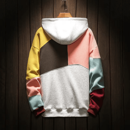 Trendy Mens Graphic Hooded Sweatshirt