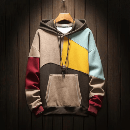 Trendy Mens Graphic Hooded Sweatshirt