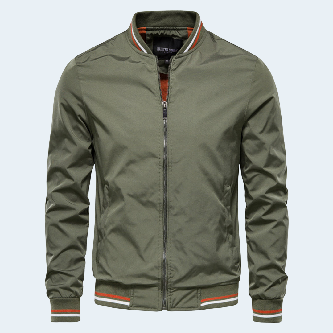 Stylish Mens Fit Bomber Coat
