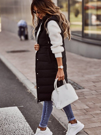 Warm Padded Waistcoat for Women