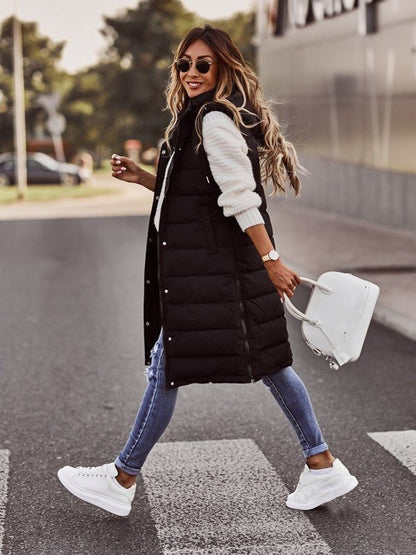 Warm Padded Waistcoat for Women