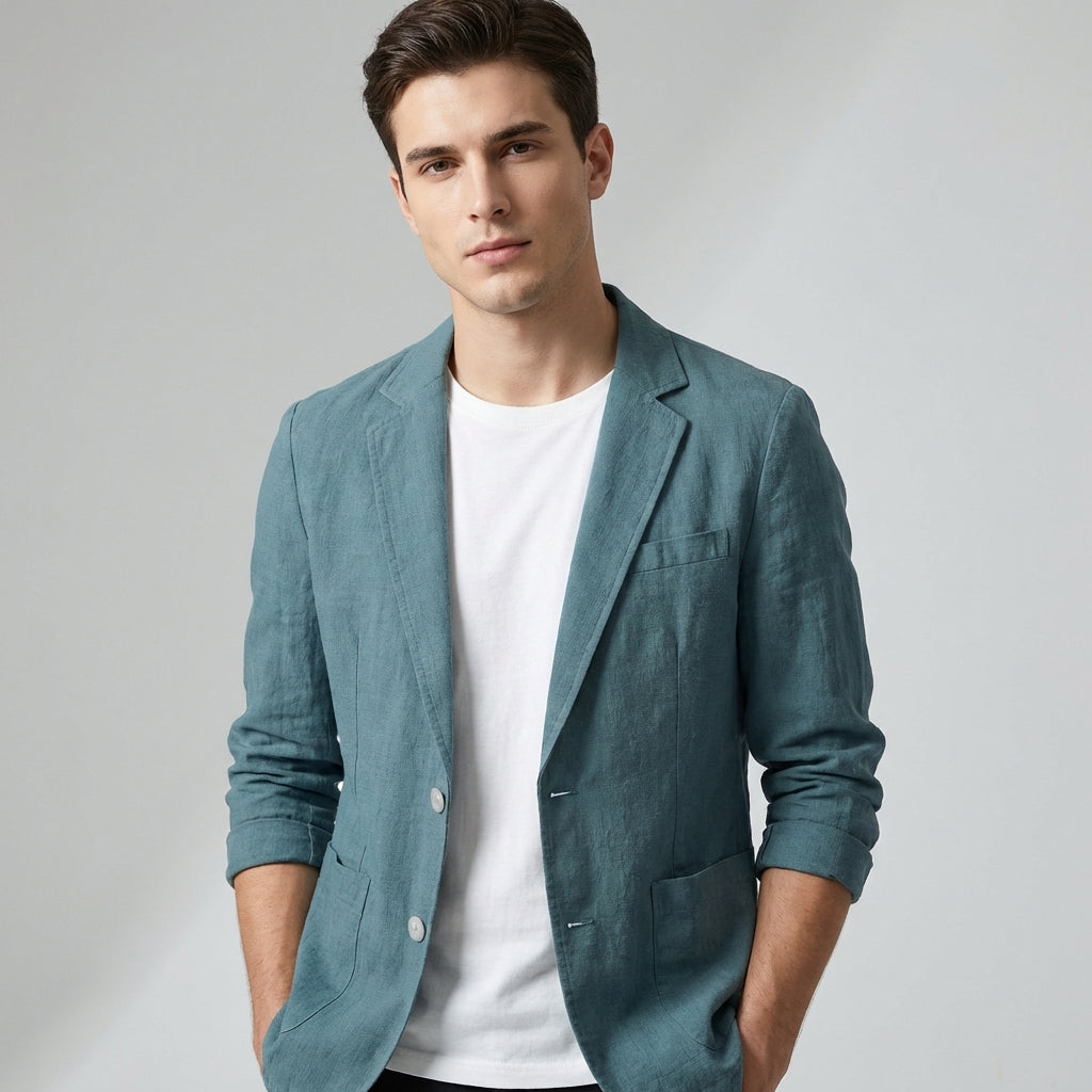 Classic Fit Collared Jacket