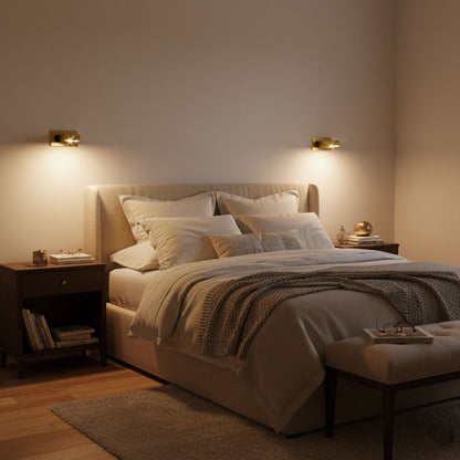 Contemporary Slim Adjustable LED Wall Light Fixture