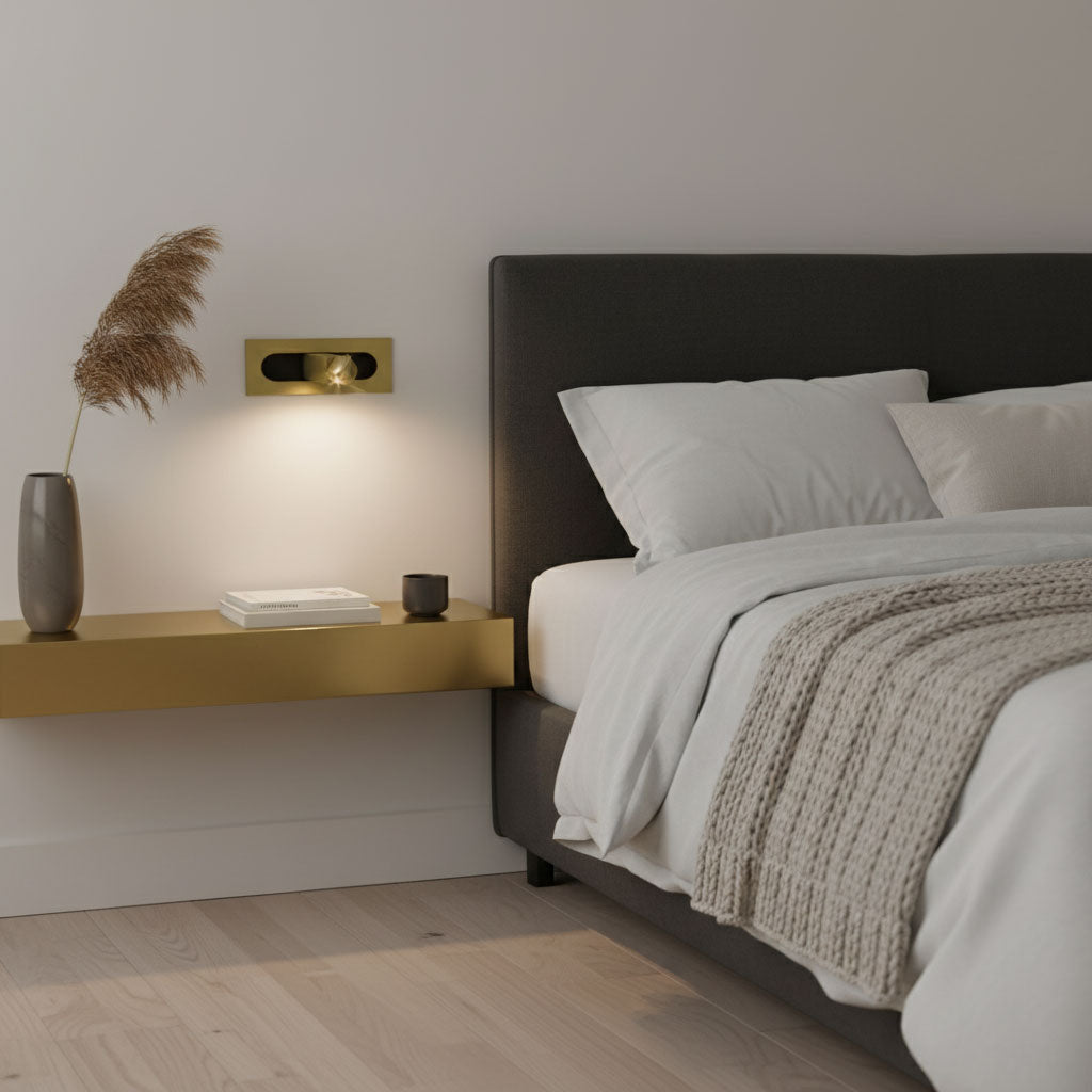 Contemporary Slim Adjustable LED Wall Light Fixture