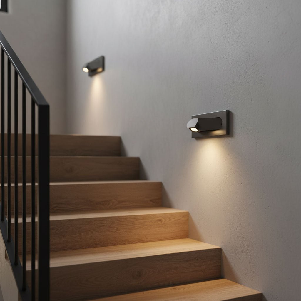 Contemporary Slim Adjustable LED Wall Light Fixture