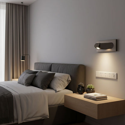 Contemporary Slim Adjustable LED Wall Light Fixture