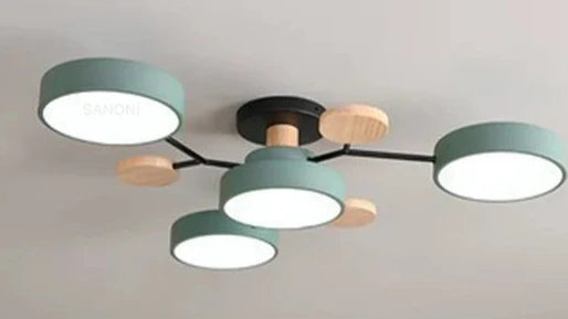 Thin LED Indoor Ceiling Light Fixtures