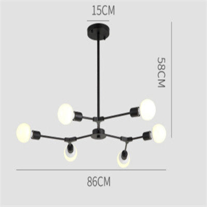 Elegant Glass LED Chandelier Lighting