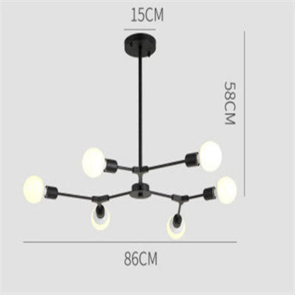 Elegant Glass LED Chandelier Lighting