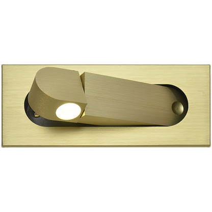 Contemporary Slim Adjustable LED Wall Light Fixture