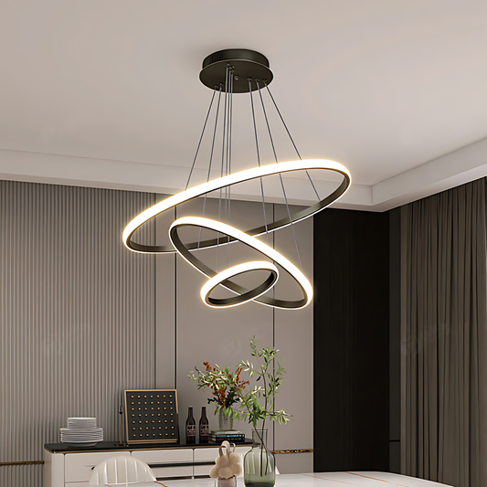 Stylish Spiral Pendant Light Modern Ceiling Fixture - OutfitLondon