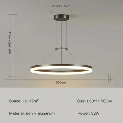 Modern Minimalist Drop Light