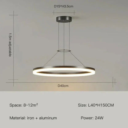 Modern Minimalist Drop Light