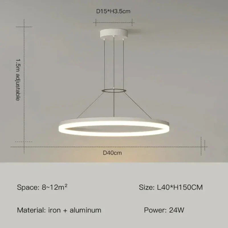 Modern Minimalist Drop Light
