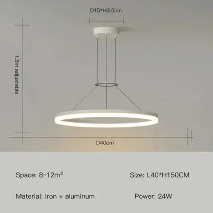 Modern Minimalist Drop Light