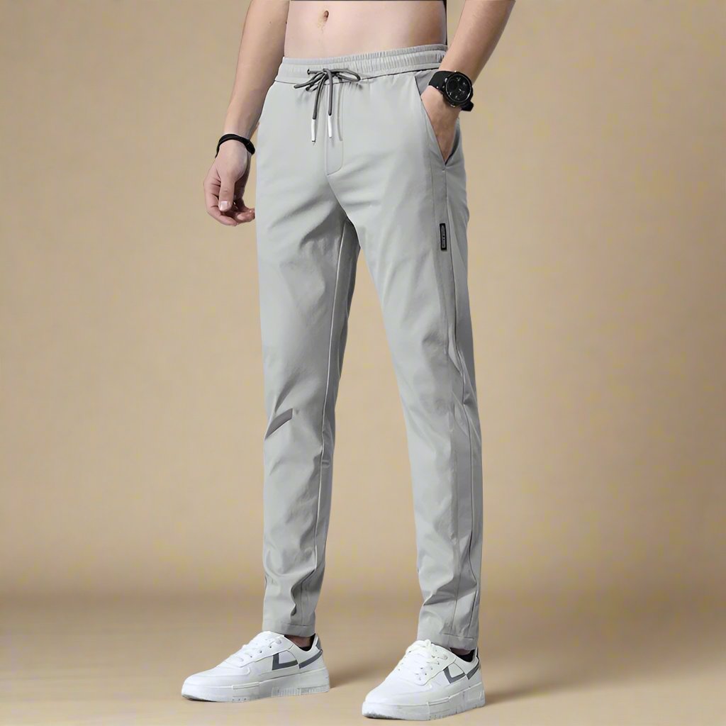Men's Slim Fit Comfort Trousers with Contemporary Style