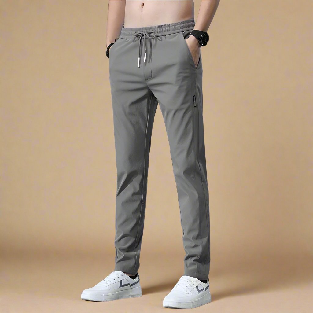 Men's Slim Fit Comfort Trousers with Contemporary Style