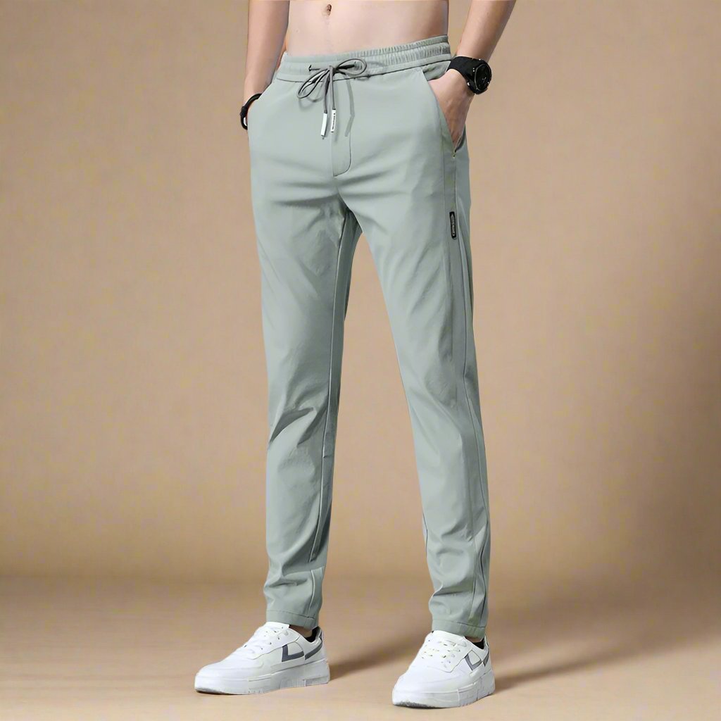Men's Slim Fit Comfort Trousers with Contemporary Style
