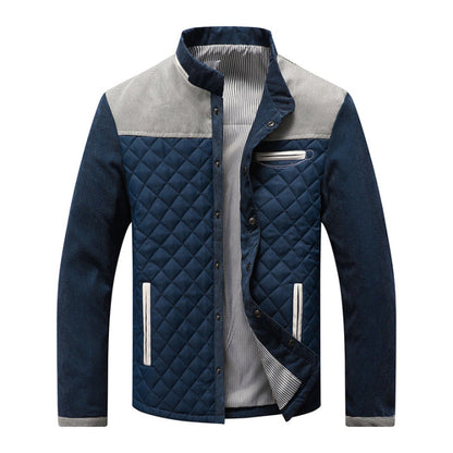 Stylish Men's Padded Button Down Jacket
