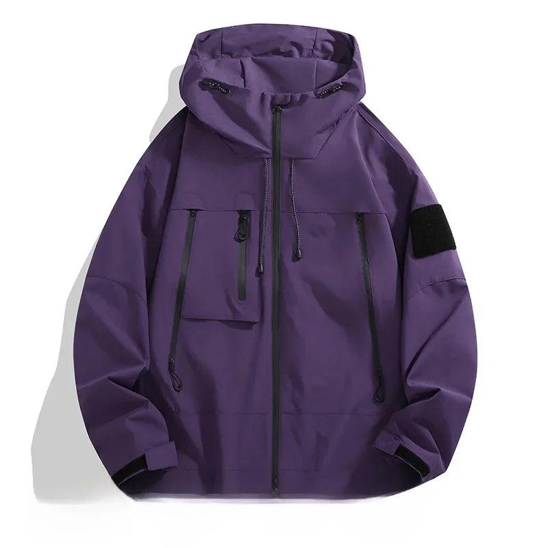 Simple Men's Hoodie Coat
