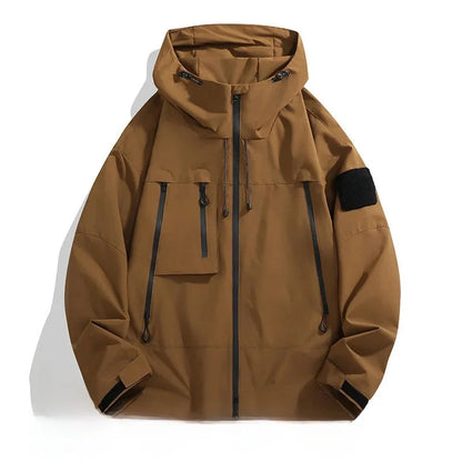 Simple Men's Hoodie Coat