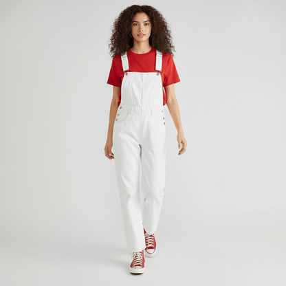Classic Blue Straight Leg Jeans Overalls