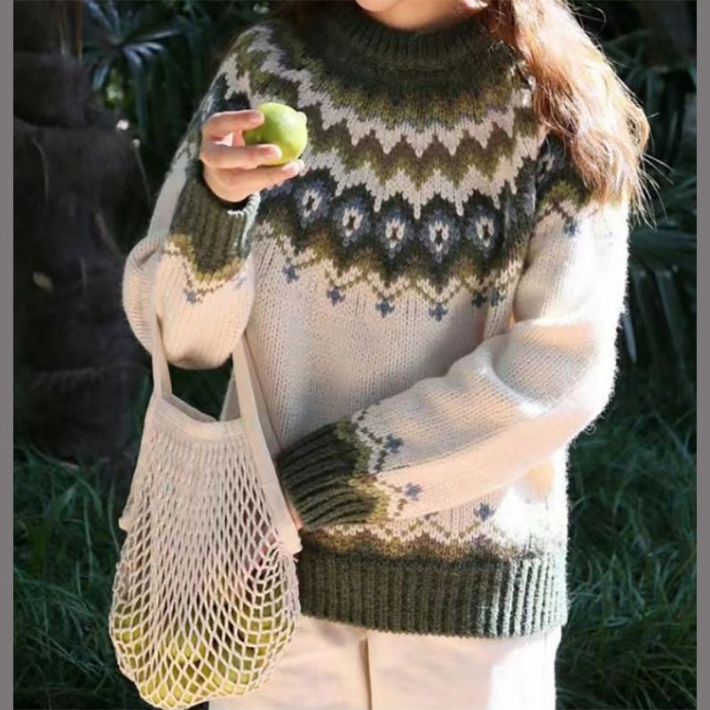 Monroe – Women's Soft Crew Neck Sweater - OutfitLondon