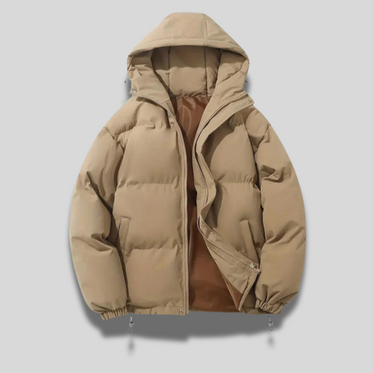 Women's Classic Winter Parka Jacket With Hood - OutfitLondon