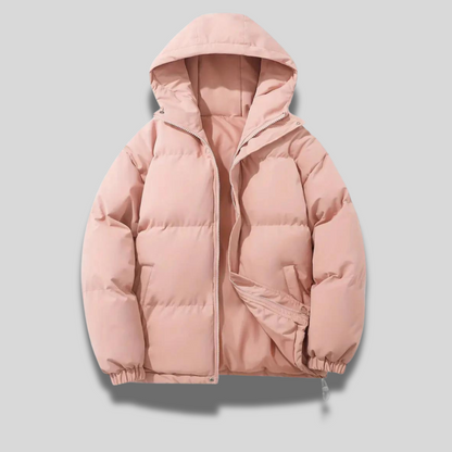 Women's Classic Winter Parka Jacket With Hood