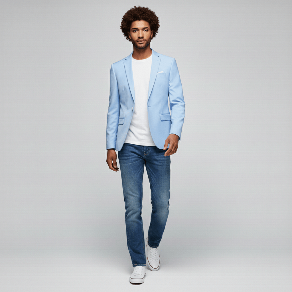 Slim Fit One Button Professional Jacket