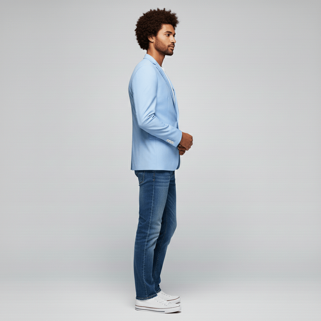 Slim Fit One Button Professional Jacket