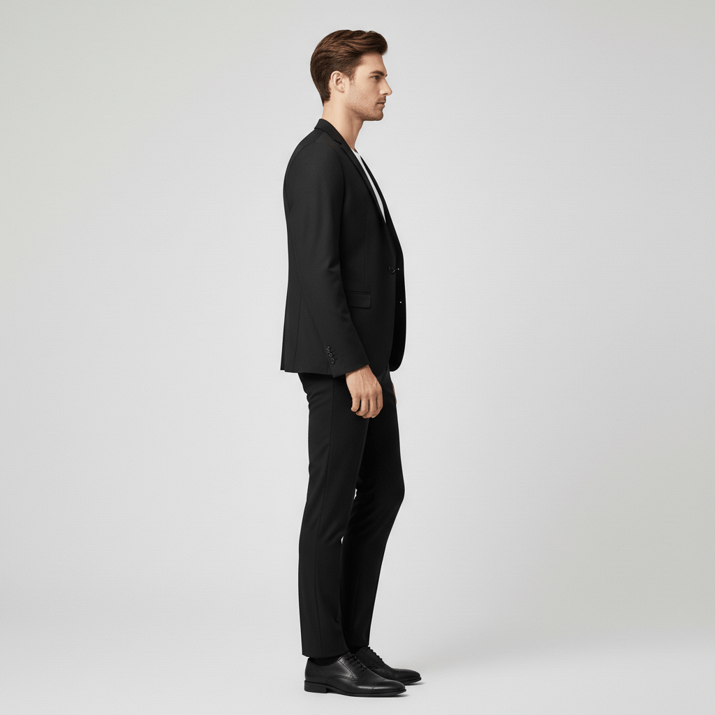 Slim Fit One Button Professional Jacket