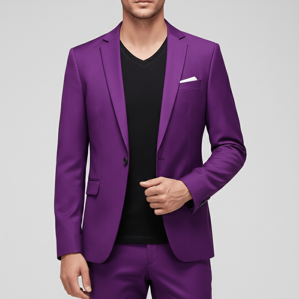 Slim Fit One Button Professional Jacket