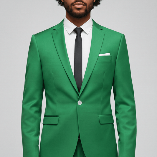 Slim Fit One Button Professional Jacket - OutfitLondon