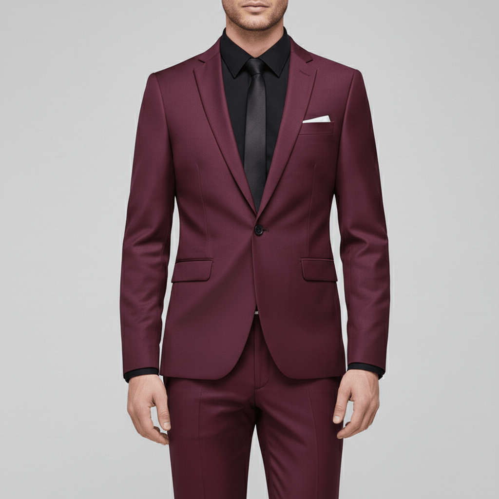 Slim Fit One Button Professional Jacket