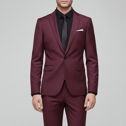 Slim Fit One Button Professional Jacket