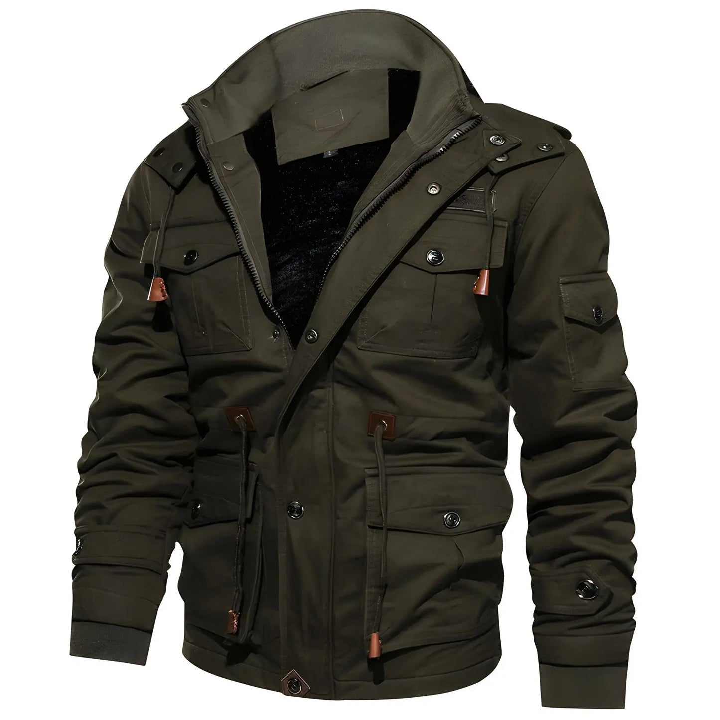 Tactical Army Jacket for Men with Pockets