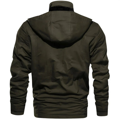 Tactical Army Jacket for Men with Pockets