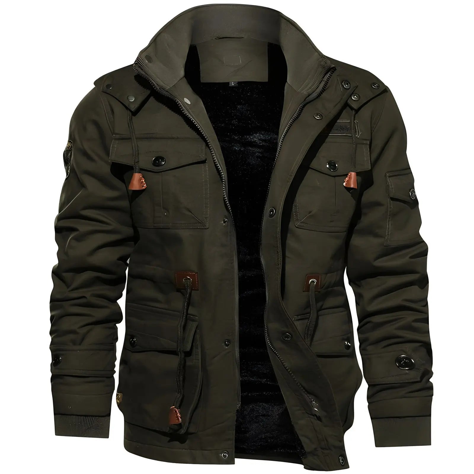 Tactical Army Jacket for Men with Pockets - OutfitLondon