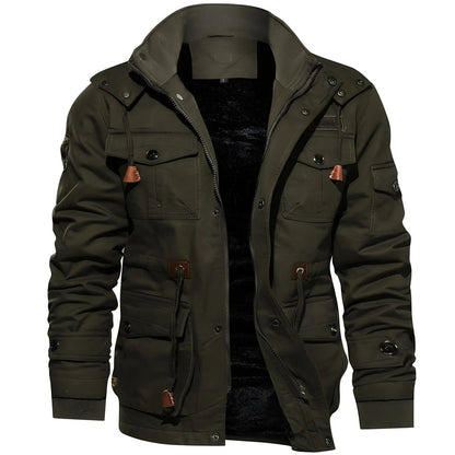 Tactical Army Jacket for Men with Pockets - OutfitLondon