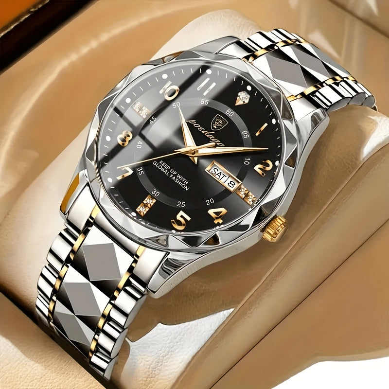 Durable Mens Athletic Watch 50m Water Resistant